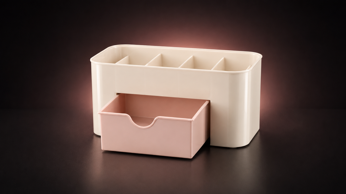 ORGANIZADOR DE MAQUILLAJE CON CAJÓN