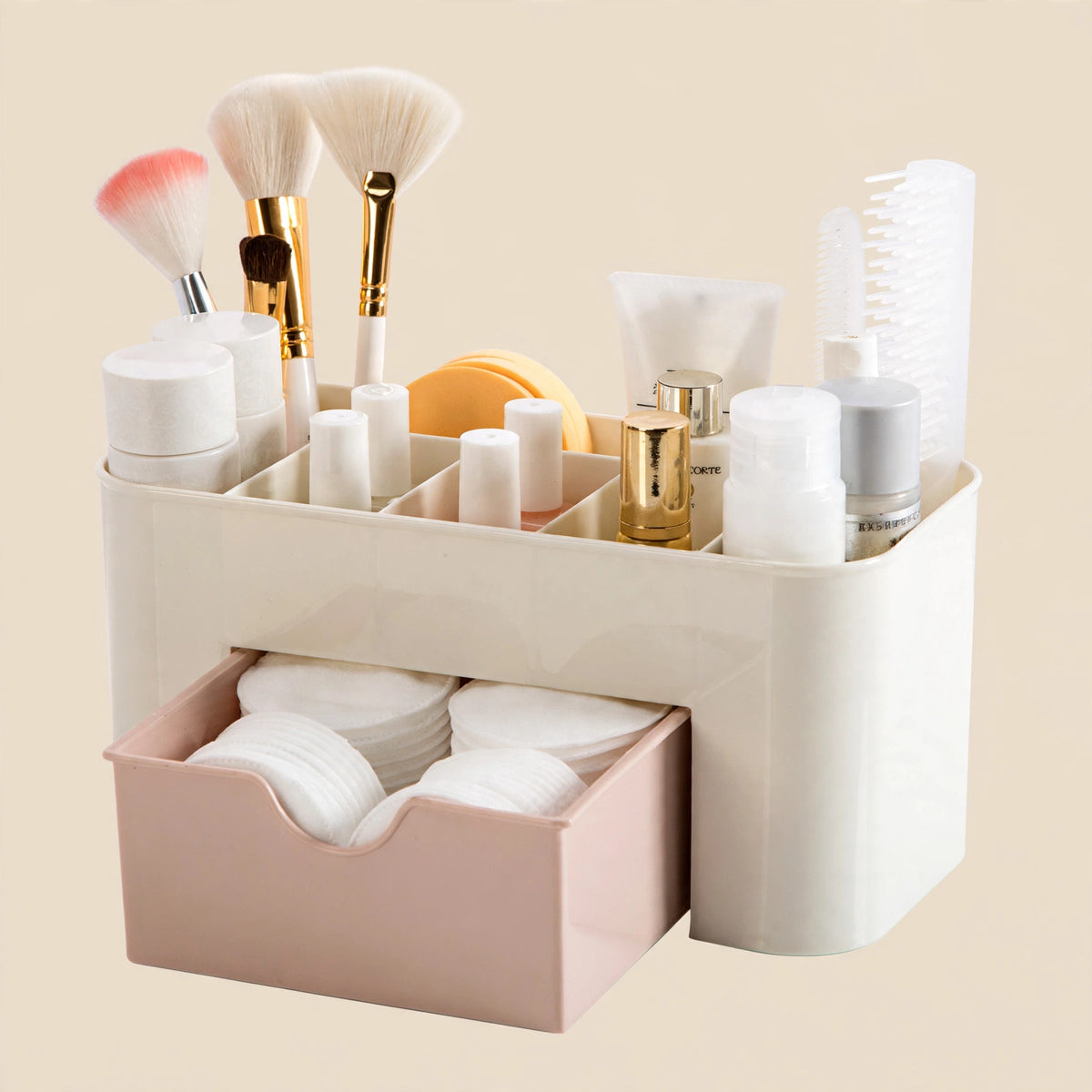ORGANIZADOR DE MAQUILLAJE CON CAJÓN