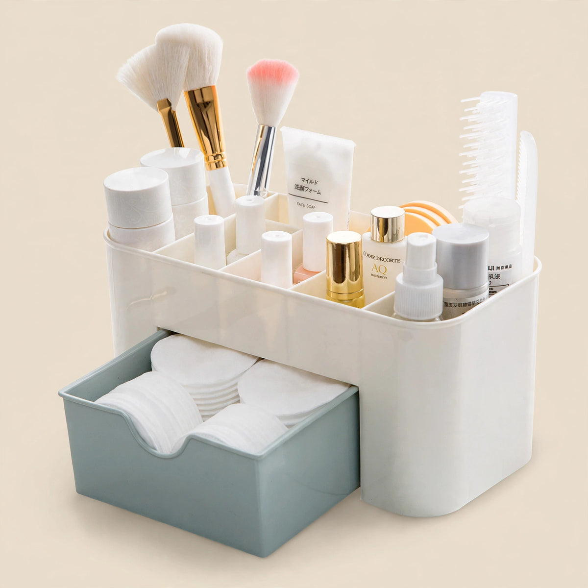 ORGANIZADOR DE MAQUILLAJE CON CAJÓN