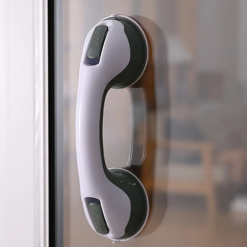 Barra de agarre para baño con ventosa para soporte de seguridad.