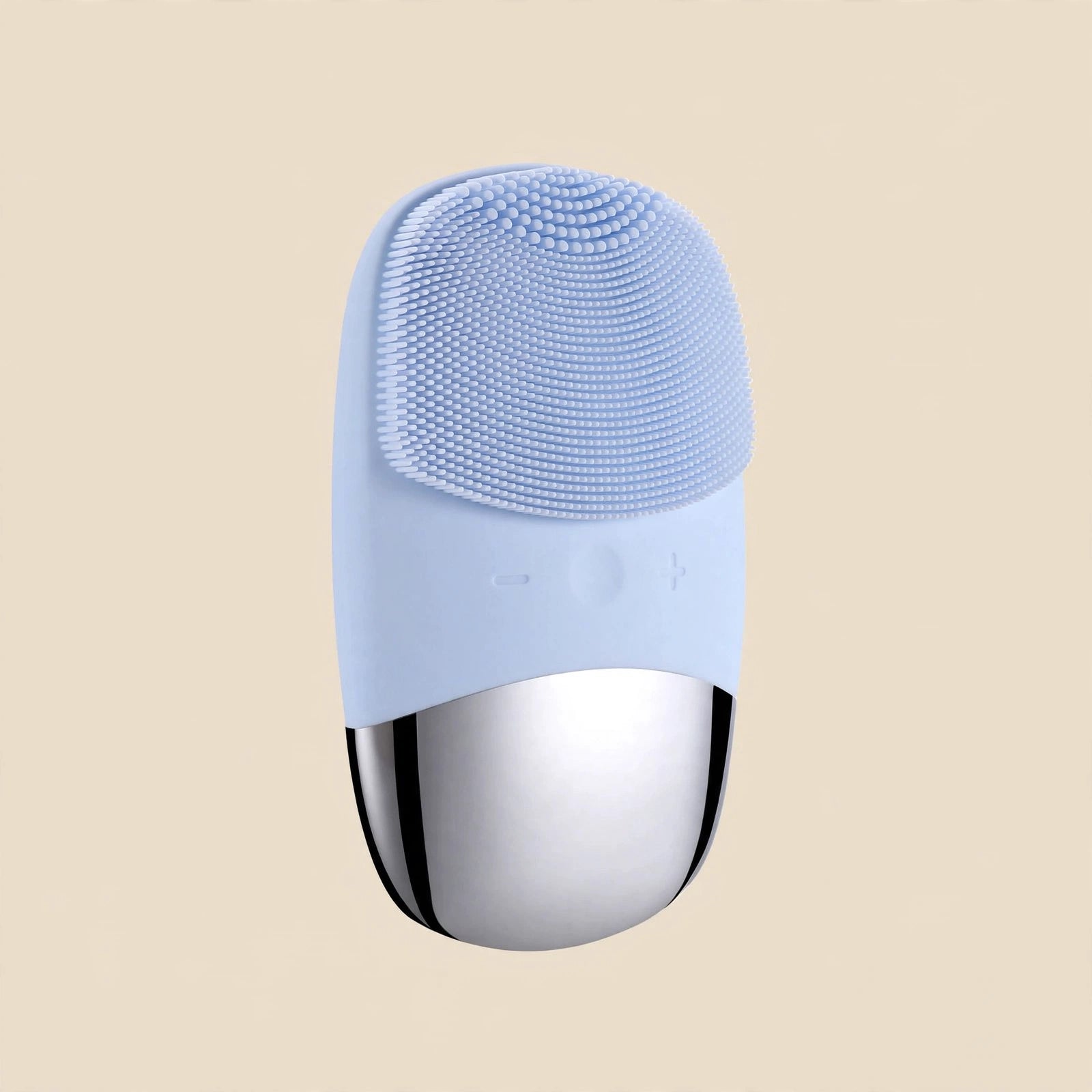 MINI CEPILLO ELÉCTRICO DE SILICONA PARA LIMPIEZA Y MASAJE FACIAL
