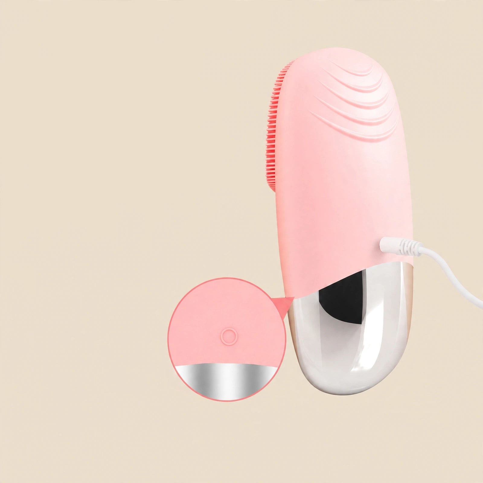 MINI CEPILLO ELÉCTRICO DE SILICONA PARA LIMPIEZA Y MASAJE FACIAL