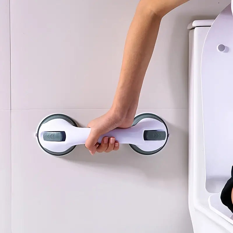 Barra de agarre para baño con ventosa para soporte de seguridad.